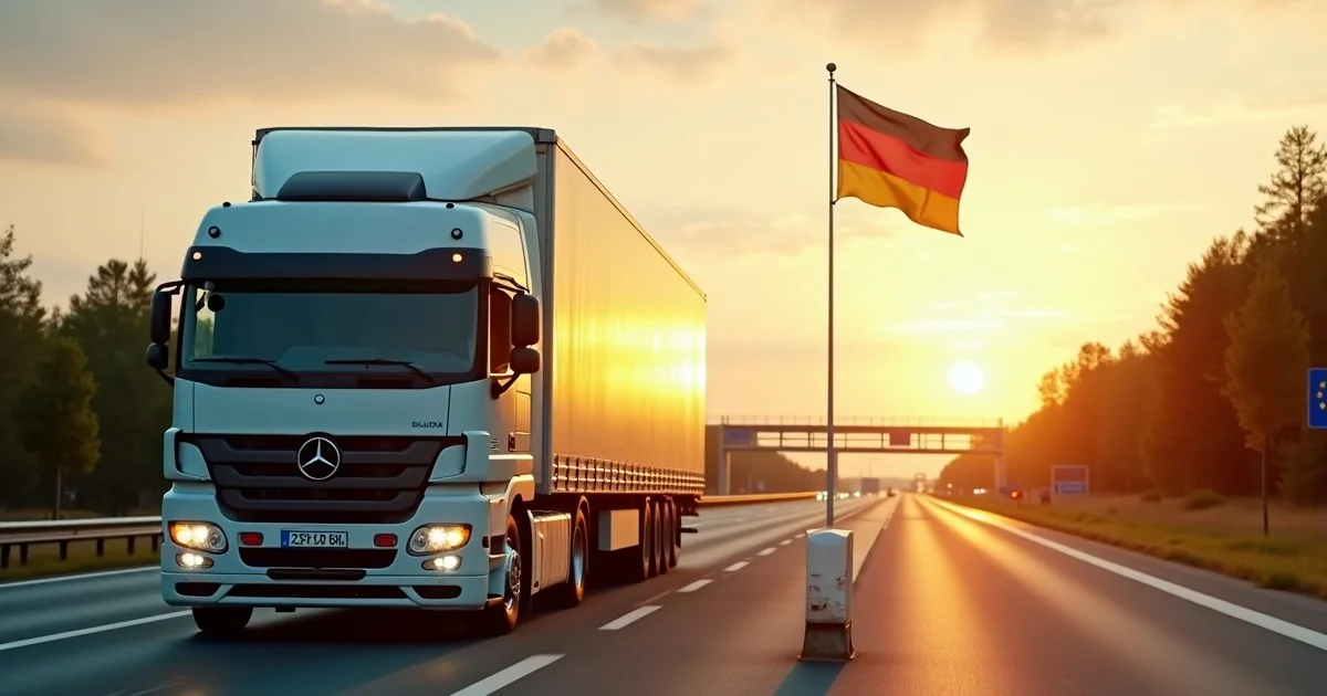 Camion Mercedes Actros sull autostrada europea - come scegliere il veicolo per il trasporto